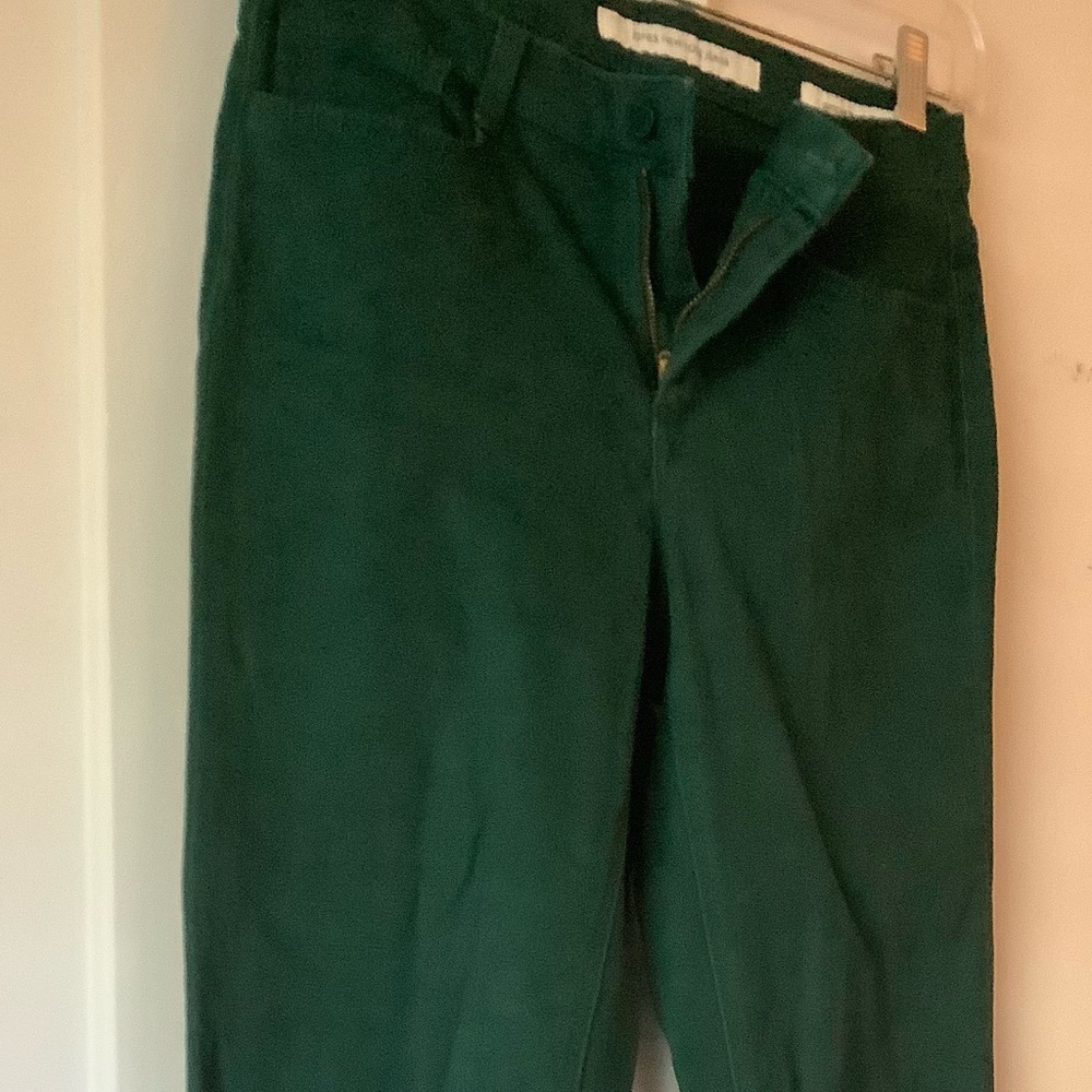 New York dark green jeans